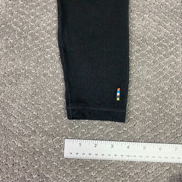 Smartwool 150 Merino Base Layer Bottoms Women's Small Black Leggings Wool - Picture 13 of 15